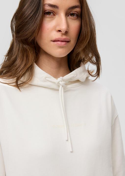 Produktbild s.Oliver Sweatshirt Sweatshirt mit gummiertem Schriftprint (M)