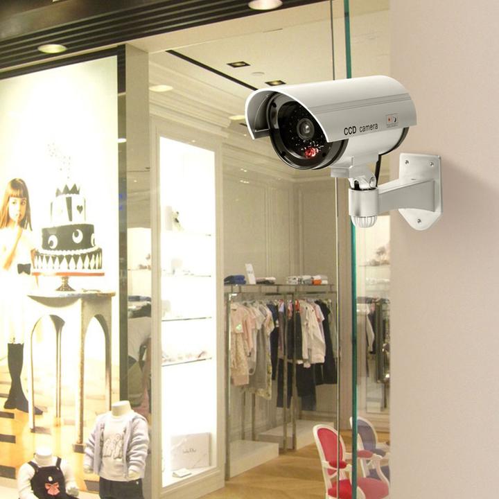 Produktbild Technaxx 2er-Set Überwachungskamera Attrappe mit Signal-LED, Dummy
