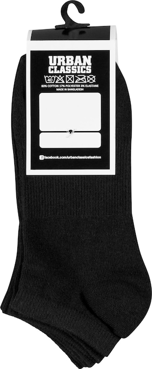 Immagine prodotto Urban Classics No Show Socks 5-Pack (Confezione da 5 pezzi, 43 - 46)