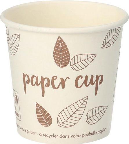 Productafbeelding Papstar Drinkbeker "puur" "NUL (80 x)
