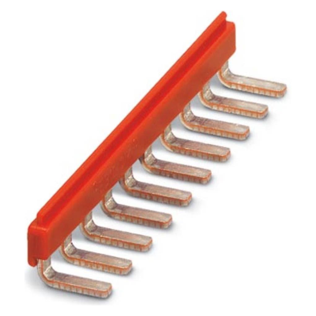 Phoenix Contact Rosso Insertion Bridge Universal 10 Red, Cavo + Spina Elettrica,