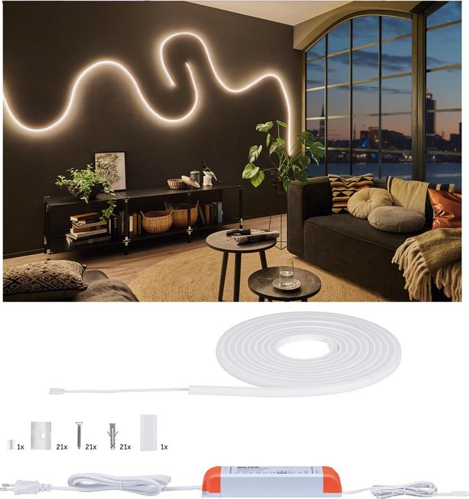 Produktbild Paulmann MaxLED Flow Stripe Set (Warmweiss, 500 cm, Indoor)