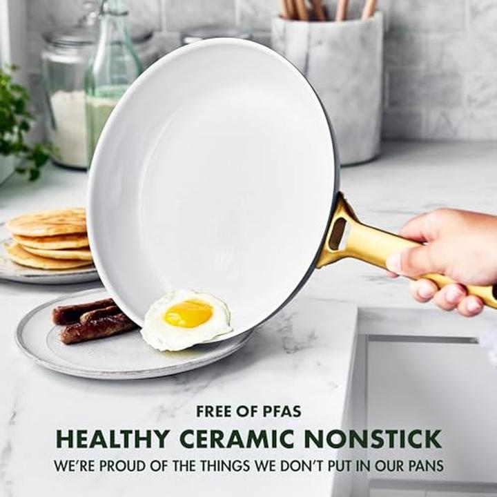 Produktbild Greenpan Padova Reserve - 2-teilig (28 cm, Pfannenset + Topfset, Aluminium)