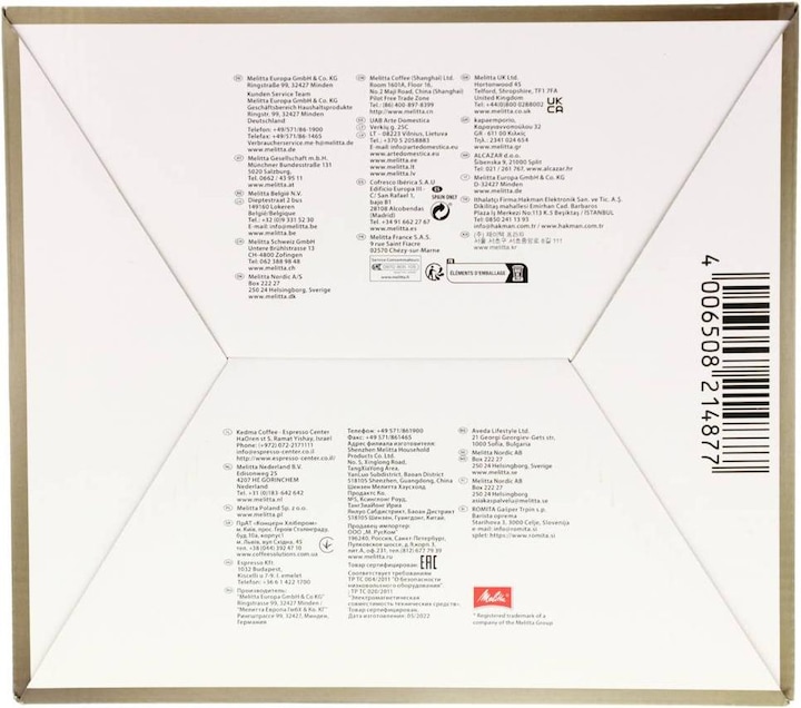 Actual product image Melitta Kaffeemaschine (EU plug)