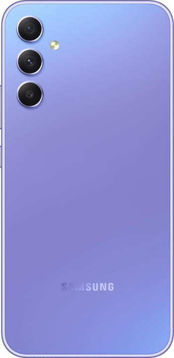 Actual product image Samsung Galaxy A34 5G (128 GB, Awesome Violet, 6.60", Dual SIM, 5G)