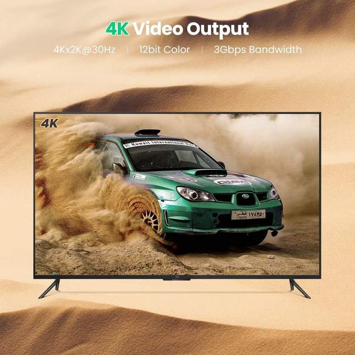 Produktbild Ugreen HDMI (Typ A) — DisplayPort (0.25 m)