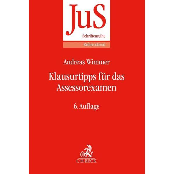 Klausurtipps für das Assessorexamen, Ratgeber von Andreas Wimmer