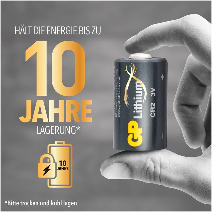 Image du produit GP Batteries Piles (1 pcs, CR2, 750 mAh)