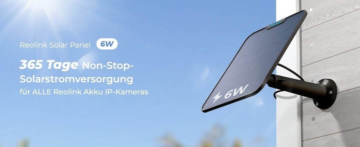Actual product image Reolink Solar panel 2 USB-C (Solar panel)