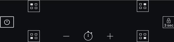 Actual product image Whirlpool WS Q4860 NE Cooktop Integrated Zone Induction Cooktop 4 Zone(s) (59 cm, Induction hob)