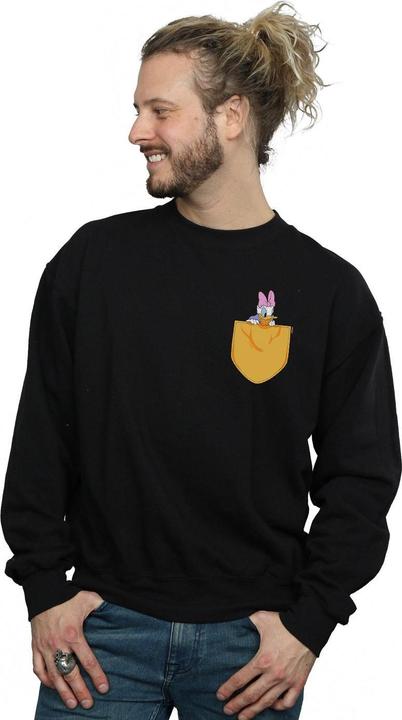 Immagine prodotto Disney Daisy Duck Faux Pocket Felpa Uomo (S)