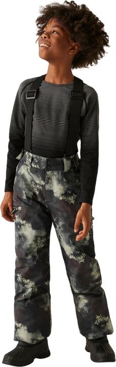 Actual product image Dare2b Childrens/Kids Pow II Waterproof Distressed Ski Trousers (146)