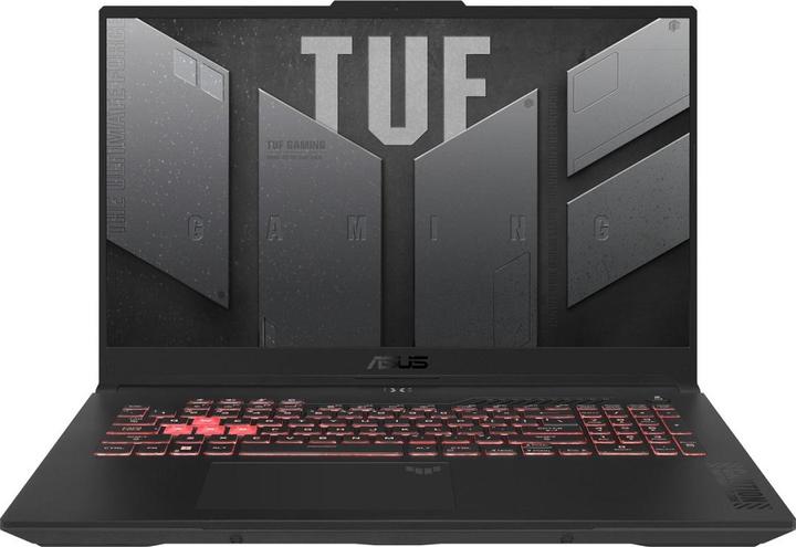 Produktbild ASUS TUF Gaming A17 RTX 4060 (17.30", AMD Ryzen 5 7535HS, 16 GB, 1000 GB, DE)