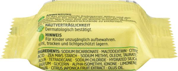 Actual product image dm Balea Bubble bath tabs Wellness triple