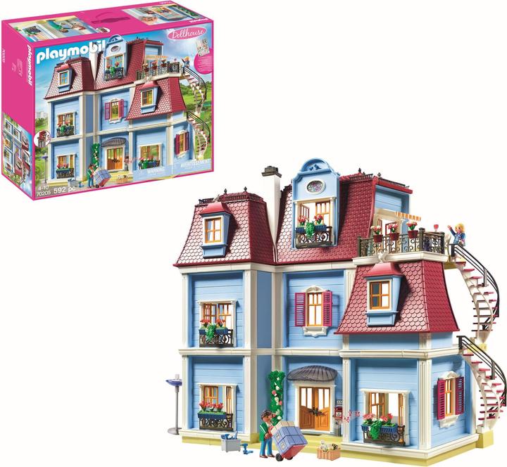 Actual product image Playmobil Large Dollhouse (70205, Playmobil Dollhouse)