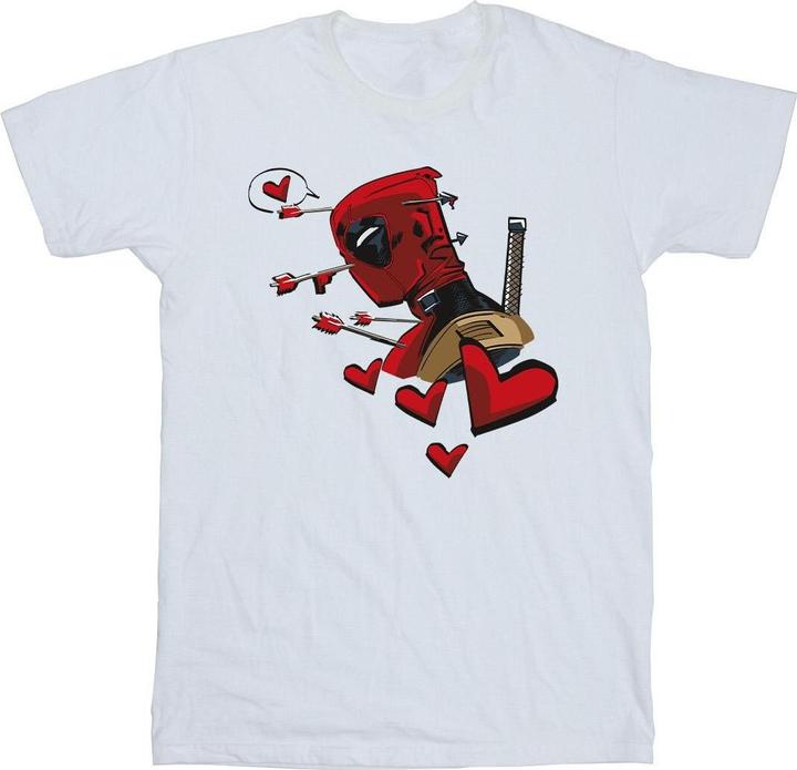 Produktbild Deadpool Love Arrow TShirt Mädchen (116)