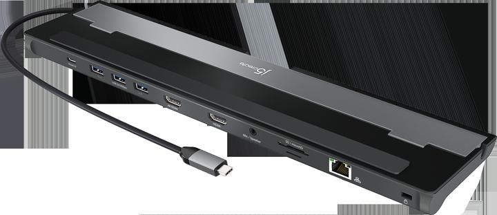 Produktbild j5Create JCD542 (USB-C, 10 Ports)