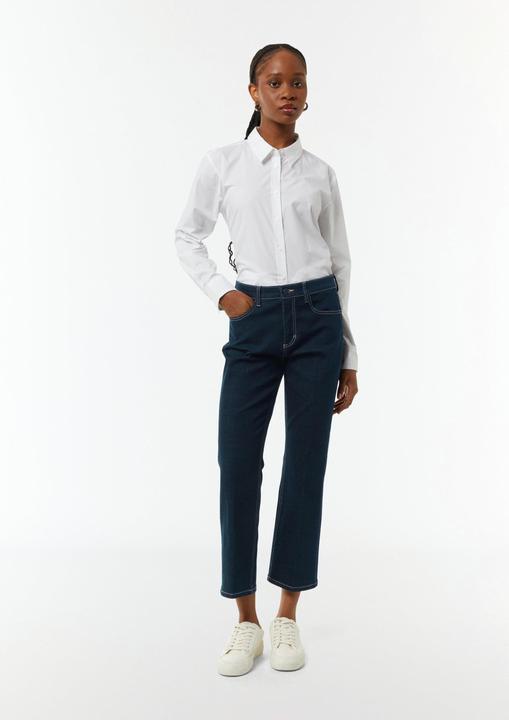 Immagine prodotto Comma Jeans-Hose Cropped-Jeans mit Bügelfalte (46)