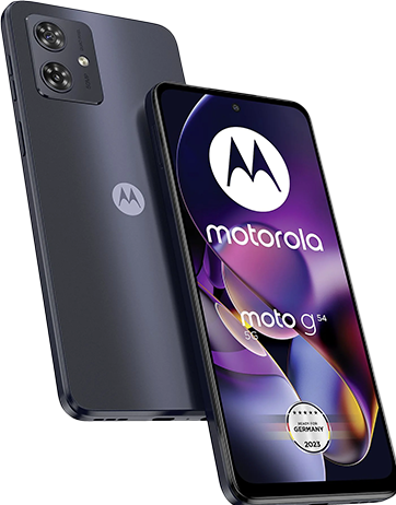 Image du produit Moto G54 Power (256 Go, Midnight Blue, 6.50", Double SIM, 50 Mpx, 5G)