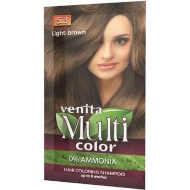 Venita, Shampoo, Multicolor Colouring Shampoo 5.3 Light Brown 40G