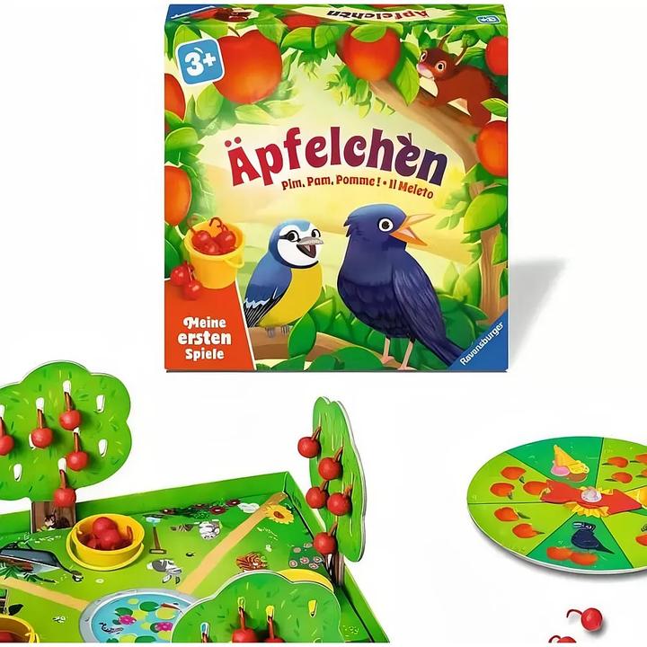 Produktbild Ravensburger Äpfelchen (Deutsch, Französisch, Italienisch, 2 - 4 Spieler)