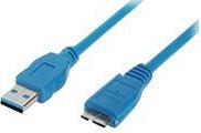 Actual product image Helos USB cable Micro-USB type B (M) to USB type A (M) (5 m, USB 3.0)