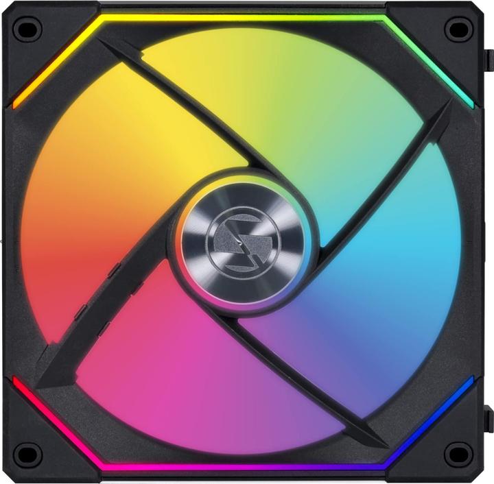 Produktbild Lian-Li UNI FAN SL-INF 140 ARGB PWM-Lüfter - 140 mm, schwarz (140 mm, 1 x)