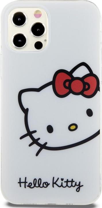 Image du produit Hello Kitty IML Head Logo Cover Housse pour iPhone 12/12 Pro - Blanc (Apple iPhone 12 Pro)
