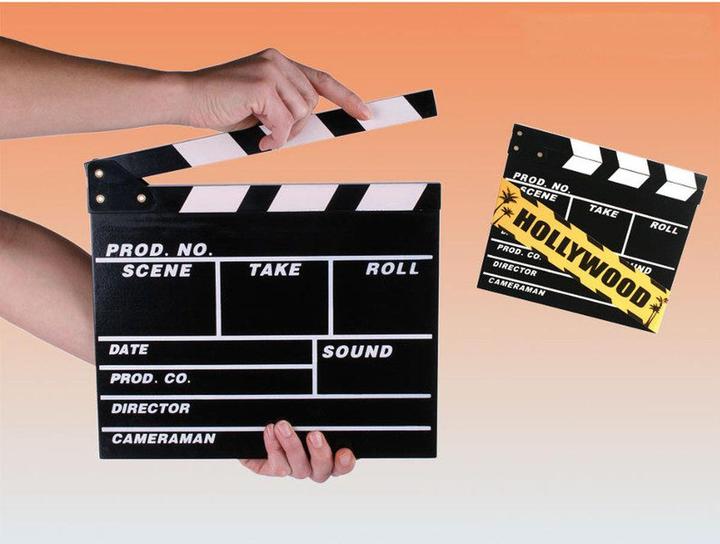 Actual product image Caruba Professional Director Clapper BW (chalk)