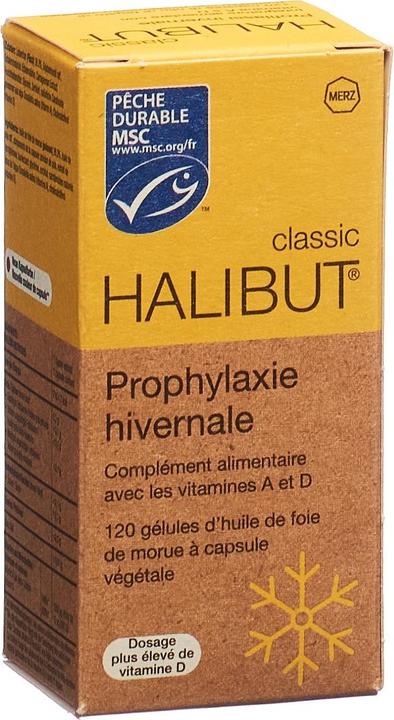 Actual product image Halibut Classic A and D (1 pcs., Capsules, 53 g)
