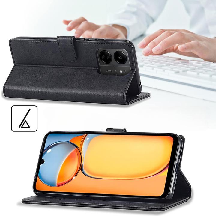 Produktbild LC.Imeeke Xiaomi Poco C65 / Redmi 13C - Etui schwarz (Xiaomi Poco C65)