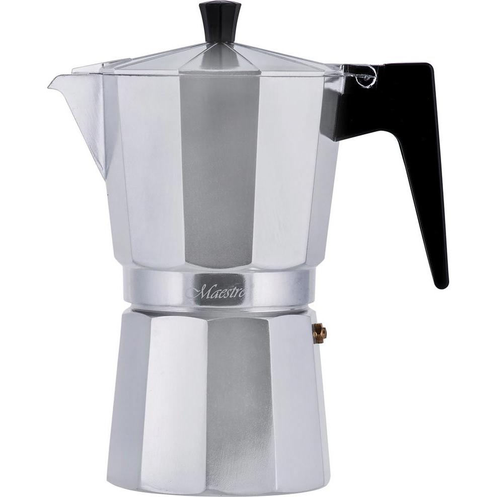 Maestro Kawiarka na 9 filiżanek MR-1666-9, Espressokocher, Silber