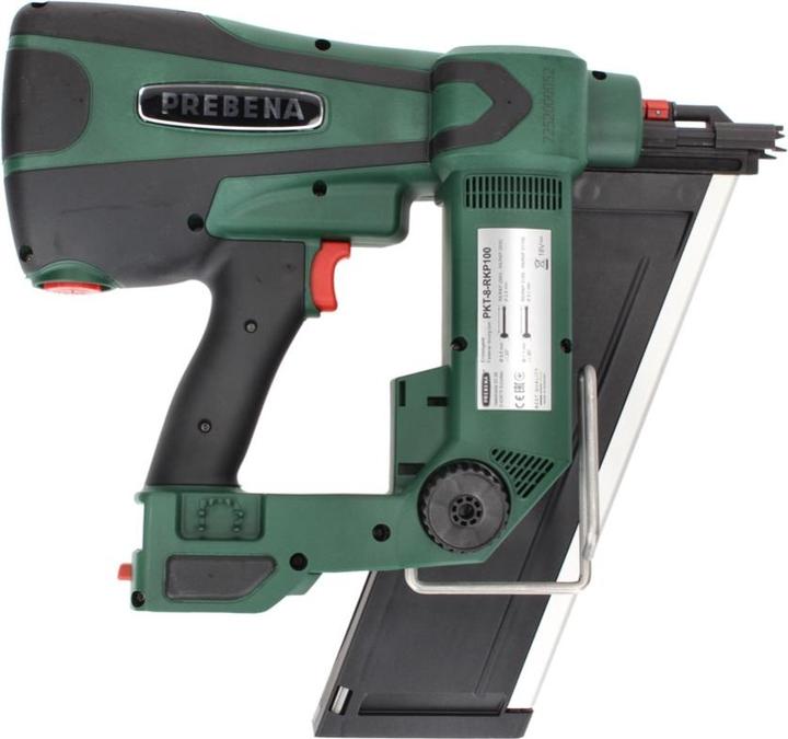 Actual product image Prebena PKT-8-RKP100 Battery hybrid nailer 18 V 65 - 100 mm Solo + case - without battery, without charger