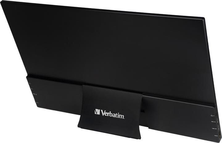 Productafbeelding Verbatim PMT-15 draagbare touchscreen monitor 15,6" Full HD 1080p metalen behuizing (1920 x 1080 Pixels, 15.60")