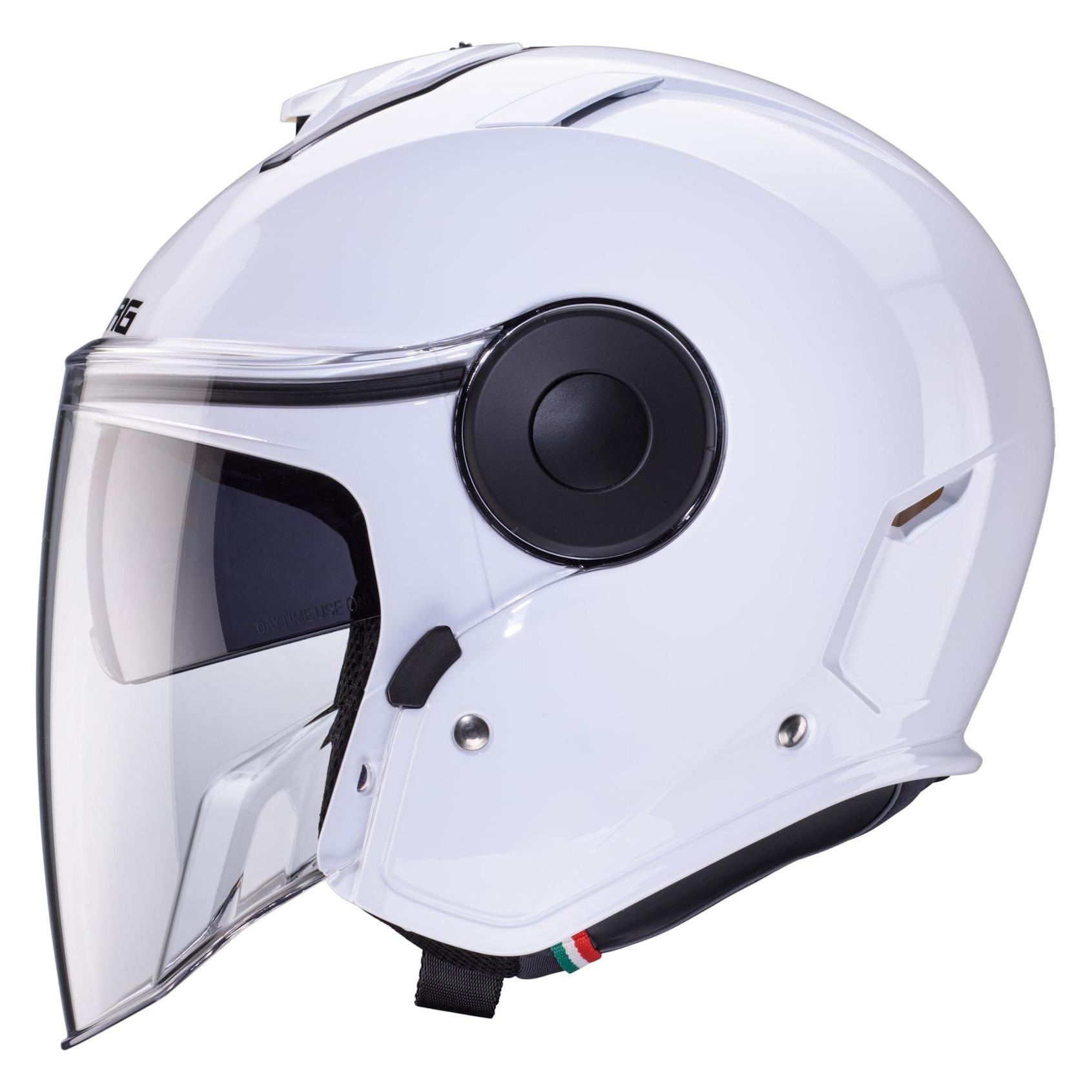 Caberg, Motorhelm, Soho Mono Weiss Xxl (Xxl)