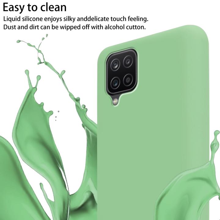 Produktbild Cadorabo TPU Cover Handy Kette Liquid (Samsung Galaxy A12, Samsung Galaxy M12)