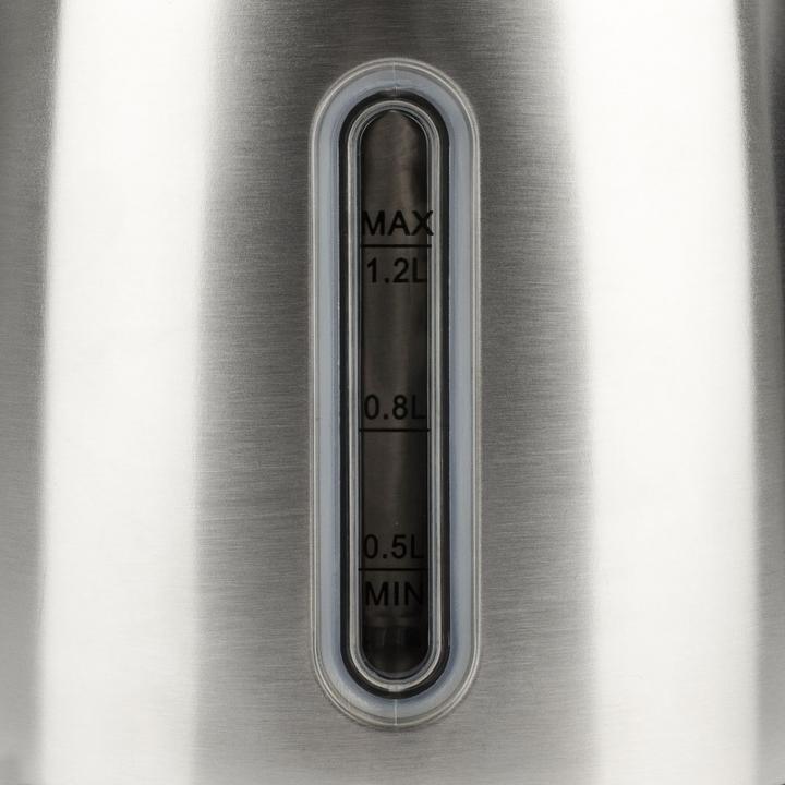 Produktbild G3 Ferrari Idra elektrischer Wasserkocher 1,2 L Schwarz, Edelstahl 1630 W (1.20 l)