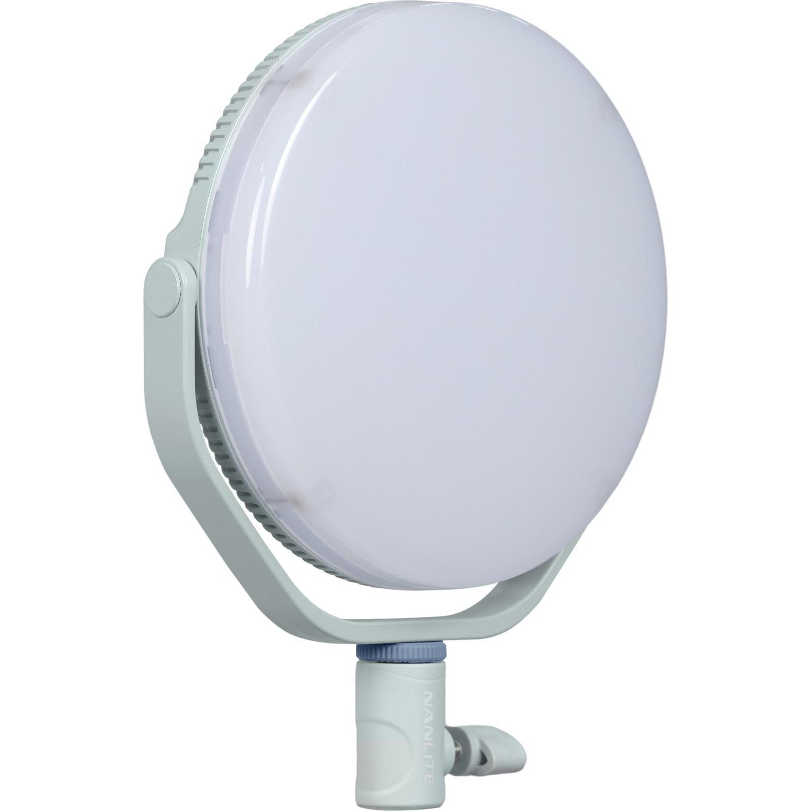 Nanlite Miro 30C LED Full-Colour Round Panel Light (Mint Blue) - Digitec