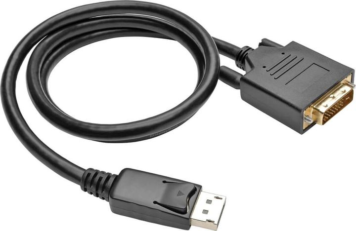 Immagine prodotto Eaton Cavo adattatore attivo da DisplayPort 1.2 a DVI DP con chiusure a DVI-D Dual Link M/M 3 (0.91 m, DisplayPort, 1.2)