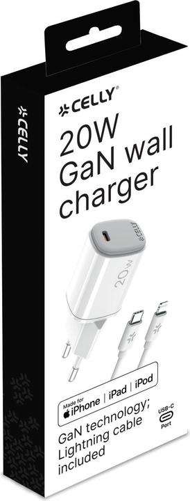 Actual product image Celly UPTC1USBC20WCTL (20 W, 1 portion)