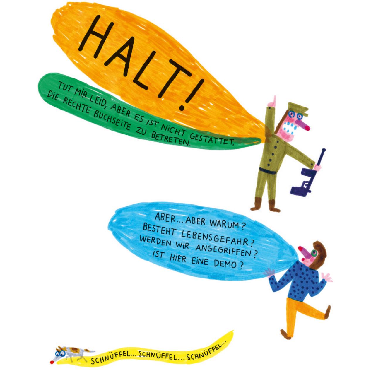 Thumbnail - Hier kommt keiner durch!, Kinderbücher von Isabel Martins
