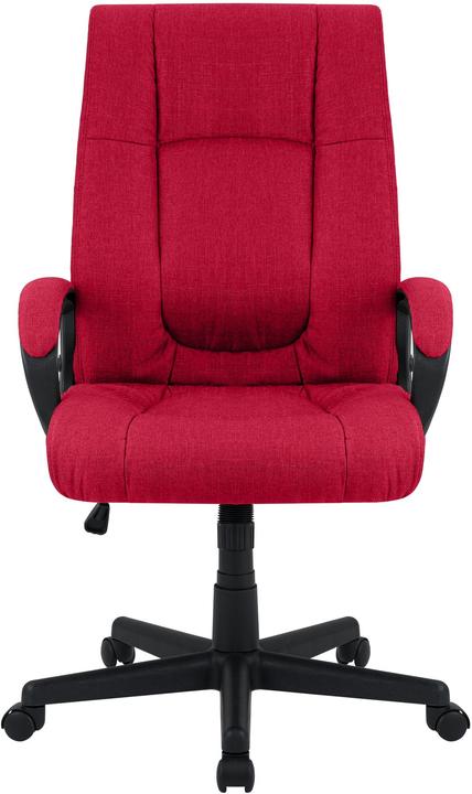 Actual product image CLP Office chair XL Sparta fabric, red (45 - 54 cm)