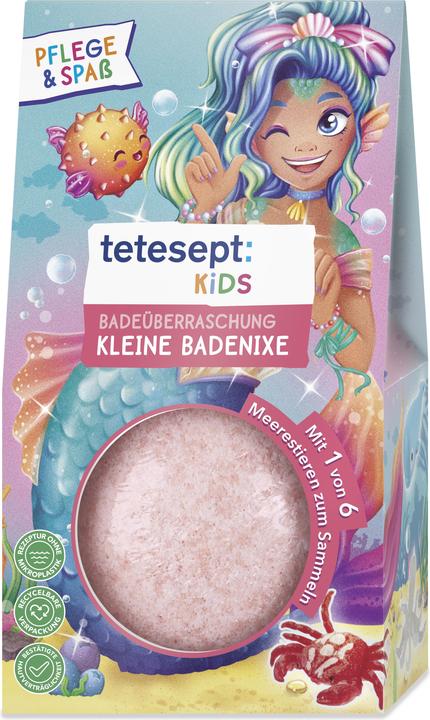 Produktbild Tetesept Sprudelball Badenixe 140 g (Badekugeln)