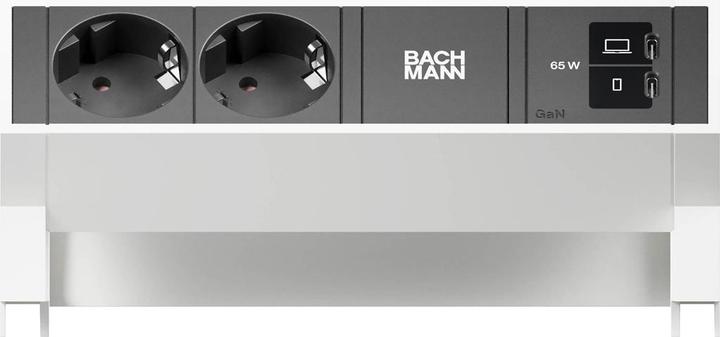 Productafbeelding Bachmann DESK2 2xCEE7/3 1xUSB C/C 65W (2x, CEE 7/3, Type 13)
