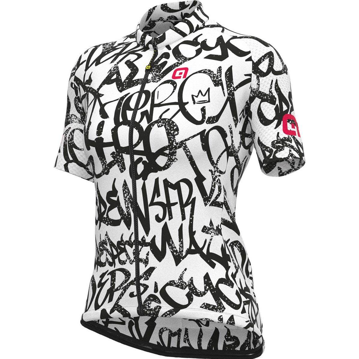 Alé, Damen, Velotrikot, Ride Radtrikot (XS, L), Weiss, XS, L