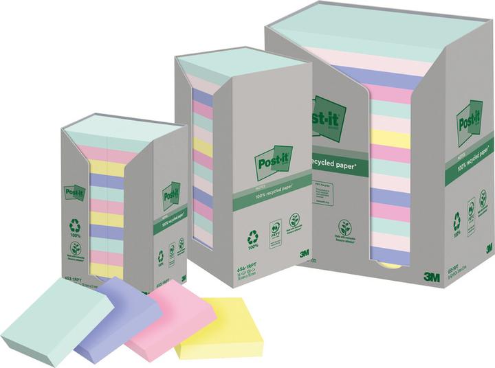 Produktbild Post-it Recycling Notes (127 x 76 mm)
