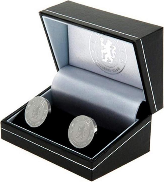 Image du produit Chelsea FC Boutons de manchette en acier inoxydable (100% acier)