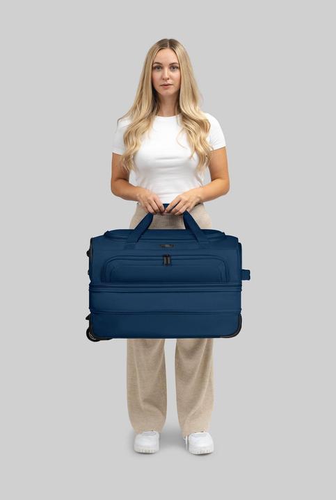 Produktbild Redolz Duffle Essentials 2 Rollen Reisetasche 55 cm mit Dehnfalte (43 l)