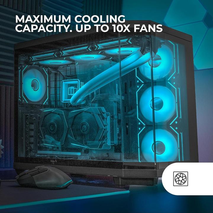 Produktbild Mars Gaming MC-3TCORE (ATX, mATX, Mini-ITX)