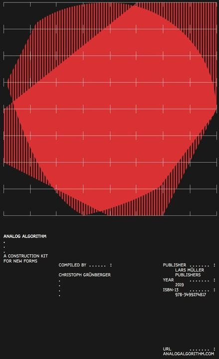 Produktbild Analog Algorithm (Englisch, Christoph Grünberger, 2021)